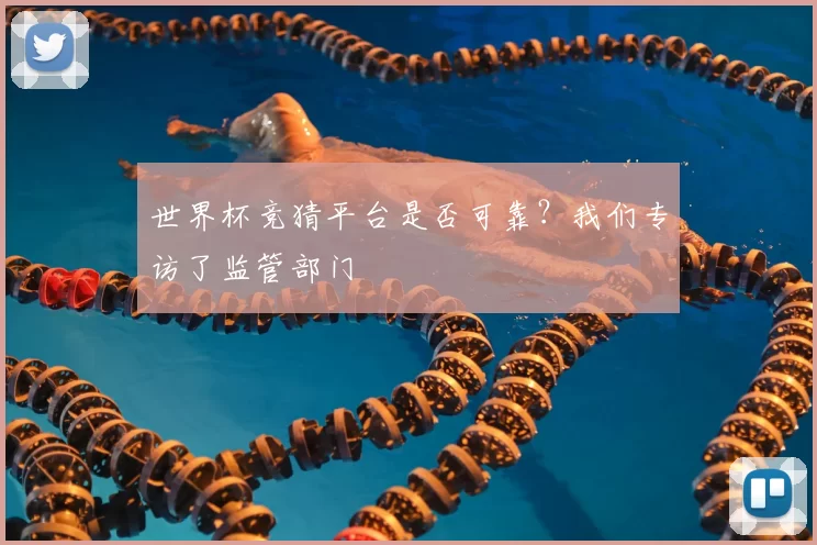 世界杯竞猜平台是否可靠？我们专访了监管部门