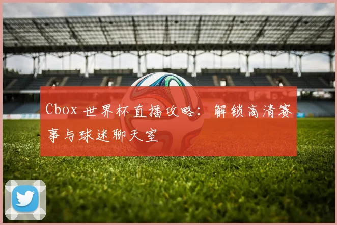 Cbox 世界杯直播攻略：解锁高清赛事与球迷聊天室