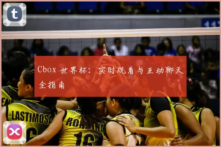 Cbox 世界杯：实时观看与互动聊天全指南